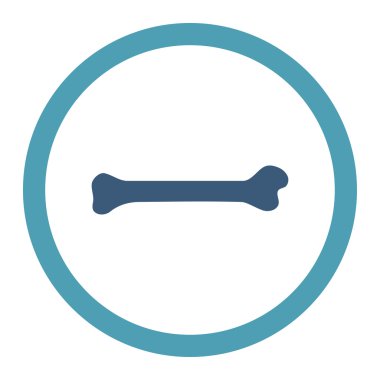 Kemik yuvarlak Raster simgesi