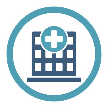 Klinik yuvarlak Raster simgesi