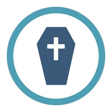 Tabut yuvarlak Raster simgesi