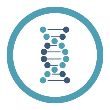 DNA sarmal yuvarlak Raster simgesi