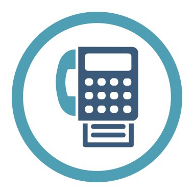 Yuvarlak Raster simgesi Faks