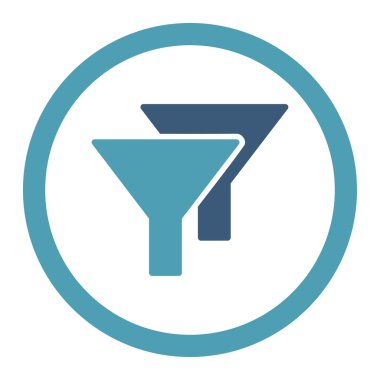 Filtreleri yuvarlak Raster simgesi