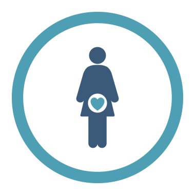 Doğurganlık yuvarlak Raster simgesi