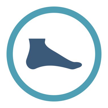 Ayak yuvarlak Raster simgesi