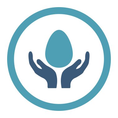 Kuluçka makinesi yuvarlak Raster simgesi