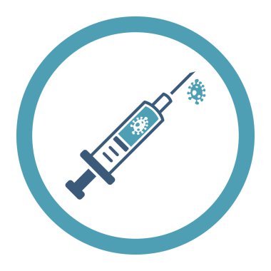 Enfeksiyon enjeksiyon yuvarlak Raster simgesi