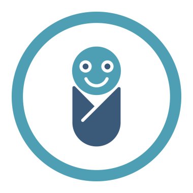 Bebek yuvarlak Raster simgesi