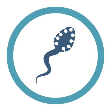 Bulaşıcı mikrop yuvarlak Raster simgesi