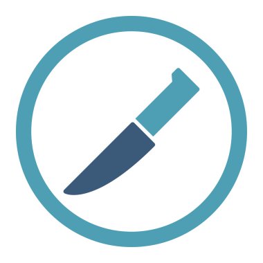 Bıçak yuvarlak Raster simgesi