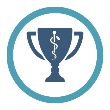 Tıbbi Kupası yuvarlak Raster simgesi