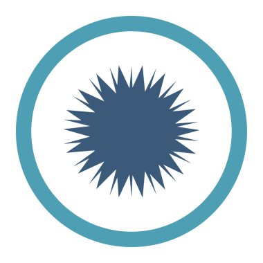 Mikrop Spore yuvarlak Raster simgesi