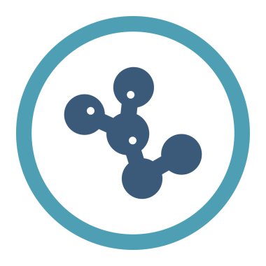 Mikrop kolonisi yuvarlak Raster simgesi