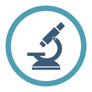 Mikroskop yuvarlak Raster simgesi