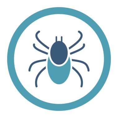 Mite yuvarlak Raster simgesi