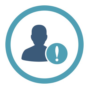 Sabırlı Problem yuvarlak Raster simgesi