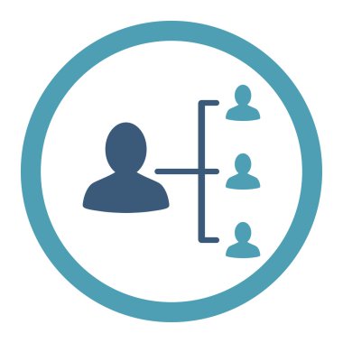 Hasta ilişkileri yuvarlak Raster simgesi