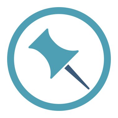 PIN yuvarlak Raster simgesi