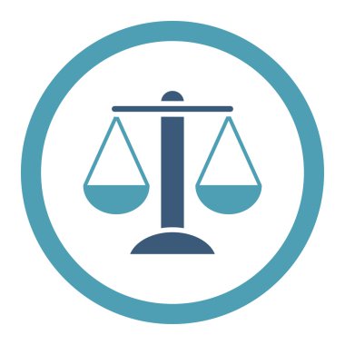 Ölçekler yuvarlak Raster simgesi