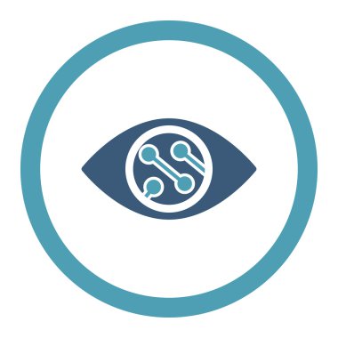 Akıllı Lens yuvarlak Raster simgesi