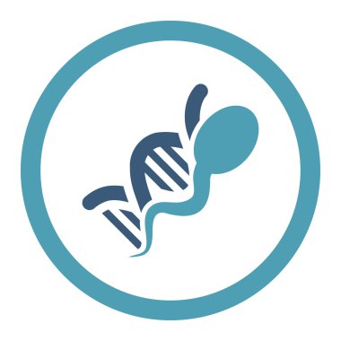 Sperm genom yuvarlak Raster simgesi