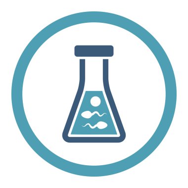Sperm sıvı yuvarlak Raster simgesi