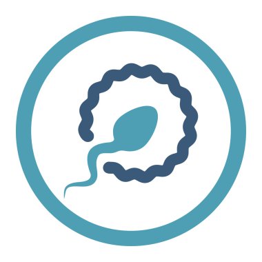 Sperm penetrasyon yuvarlak Raster simgesi