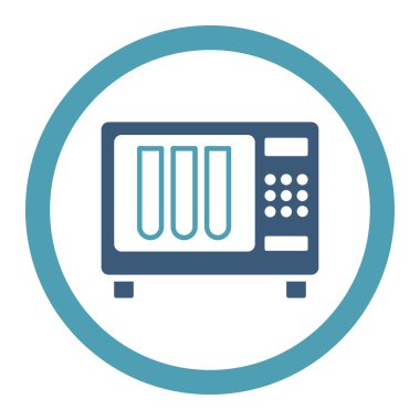 Sterilizatör yuvarlak Raster simgesi