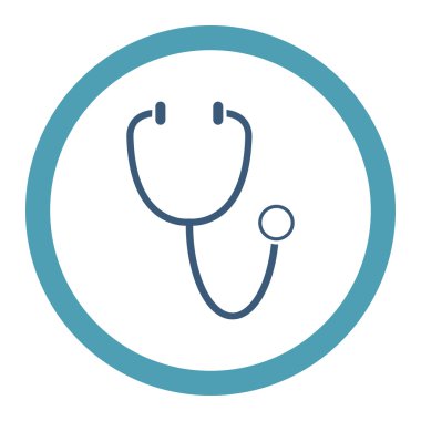 Stetoskop yuvarlak Raster simgesi