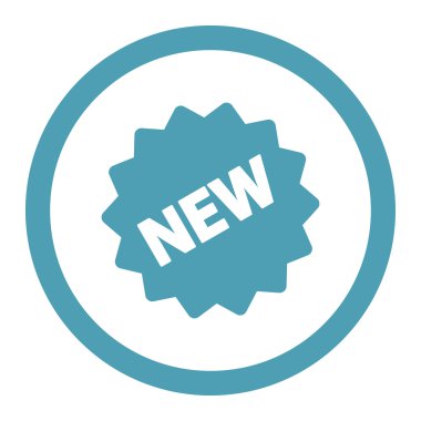 Yeni bir ses etiketi yuvarlak Raster simgesi