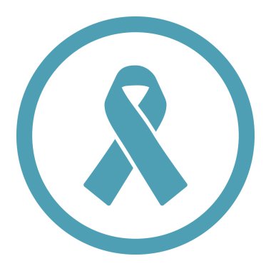 Dayanışma şerit yuvarlak Raster simgesi