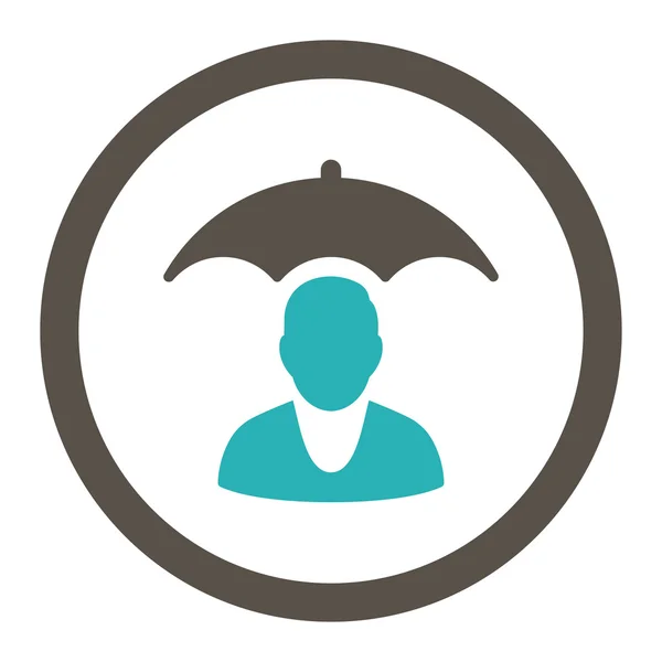 Patient Safety Rounded Raster Icon
