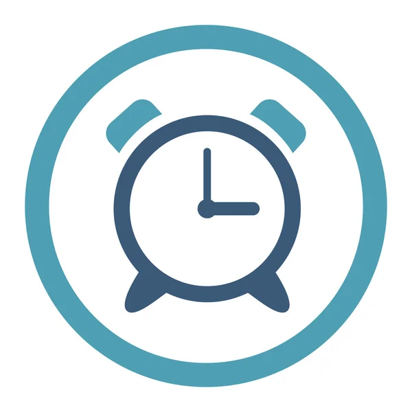 Relógio de alarme Raster Icon arredondado — Fotografia de Stock