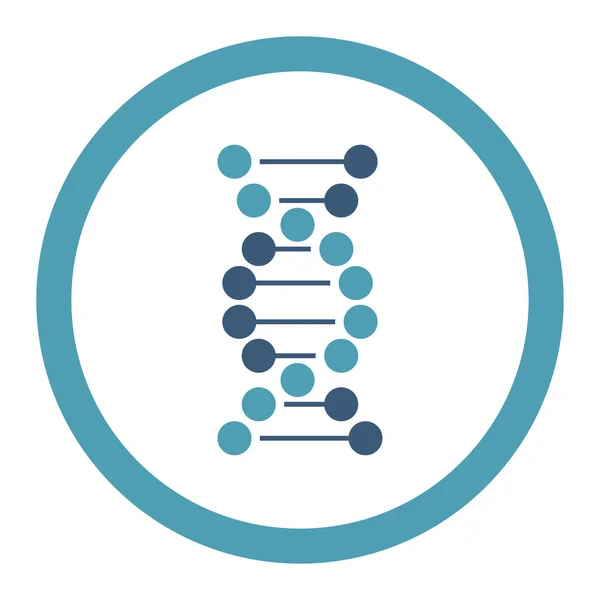 Dna 圆的光栅图标 — 图库照片