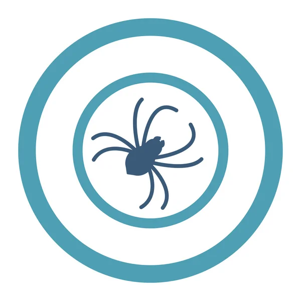 Örümcek yuvarlak Raster simgesi — Stok fotoğraf
