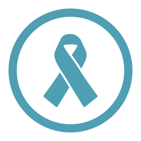 Solidarity Ribbon Rounded Raster Icon — Stock Photo, Image