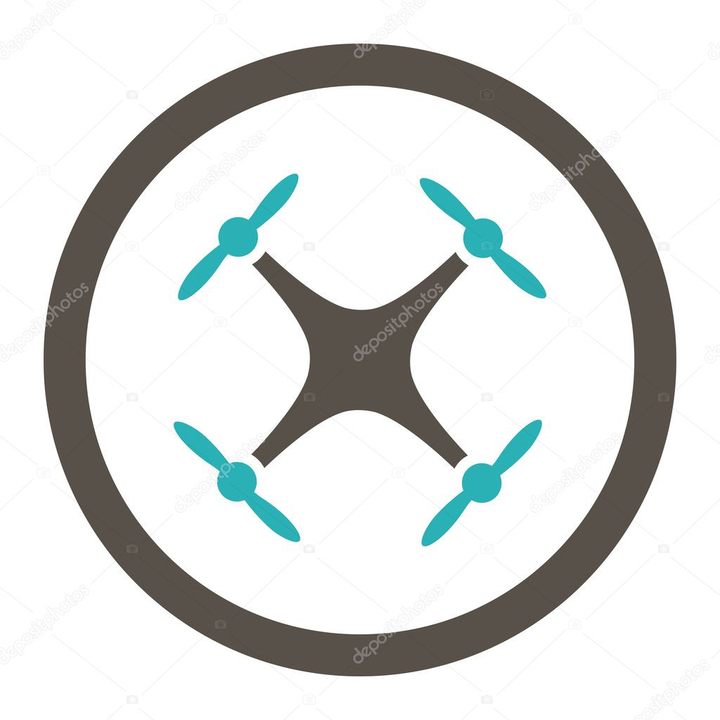 Airdrone Rounded Raster Icon