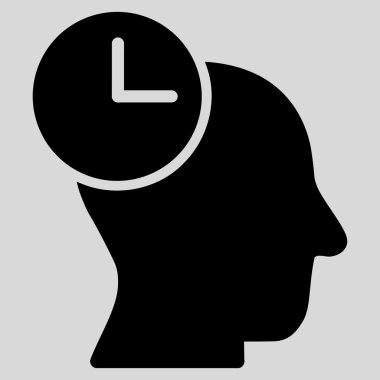 Zaman düşünme simgesi