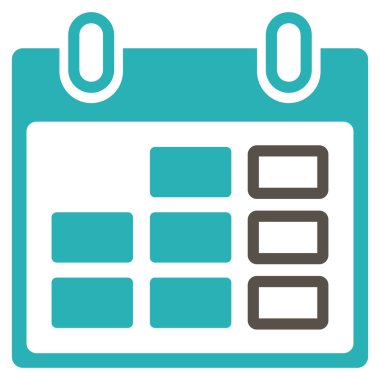 Planı hafta simgesi