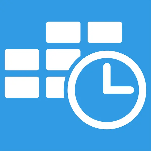 Time Dataset Icon — Stock Vector