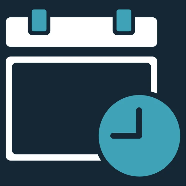 Icono de fecha y hora — Vector de stock