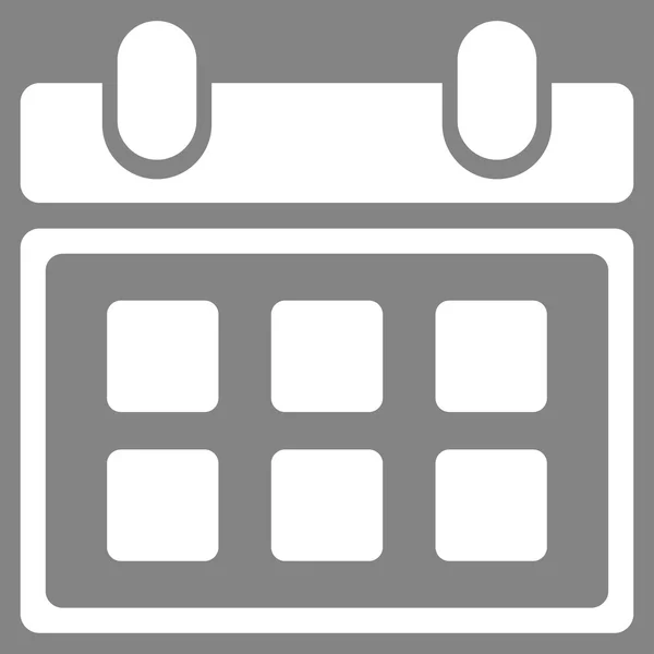 Calendario Icona piatta — Vettoriale Stock