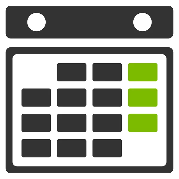 Pictogram van de kalender van de maand — Stockvector