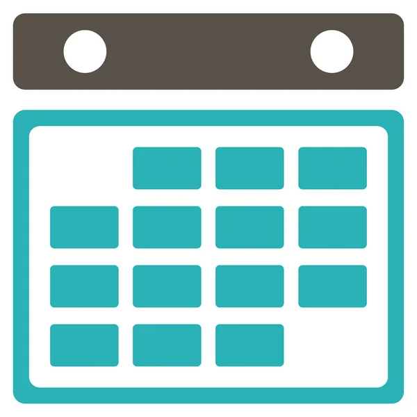 Miesiąca kalendarzowego ikona — Wektor stockowy