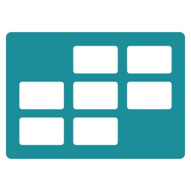 Organizatör veri kümesi simgesini