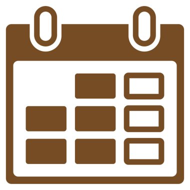 Randevu hafta simgesi