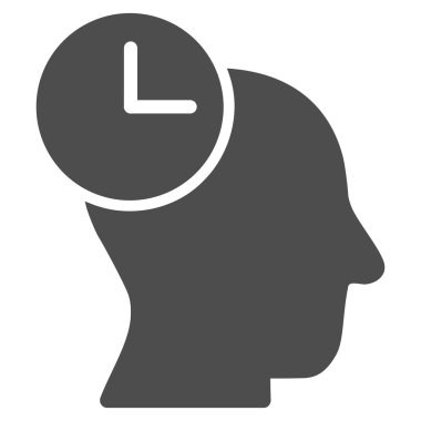 Zaman düşünme simgesi