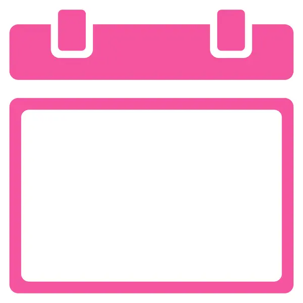 Empty Syllabus Date Icon — Stock Vector