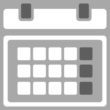 Randevu düz simgesi