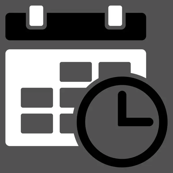 Ημερομηνία και ώρα εικονίδιο — Φωτογραφία Αρχείου