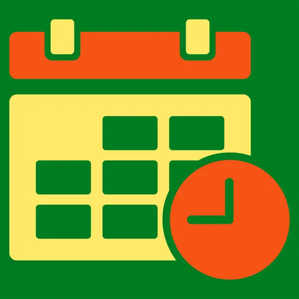 Date And Time Icon — Stock Photo, Image